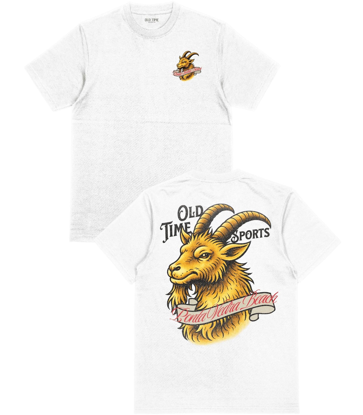 Golden Goat T-Shirt - Old Time Sports