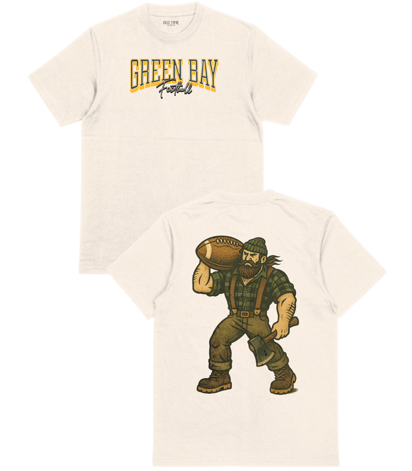 Green Bay Football T-Shirt - Old Time Sports