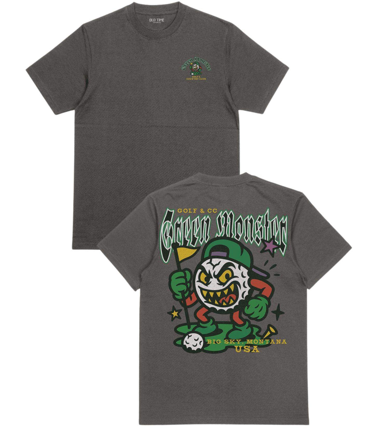 Green Monster G&CC T-Shirt - Old Time Sports