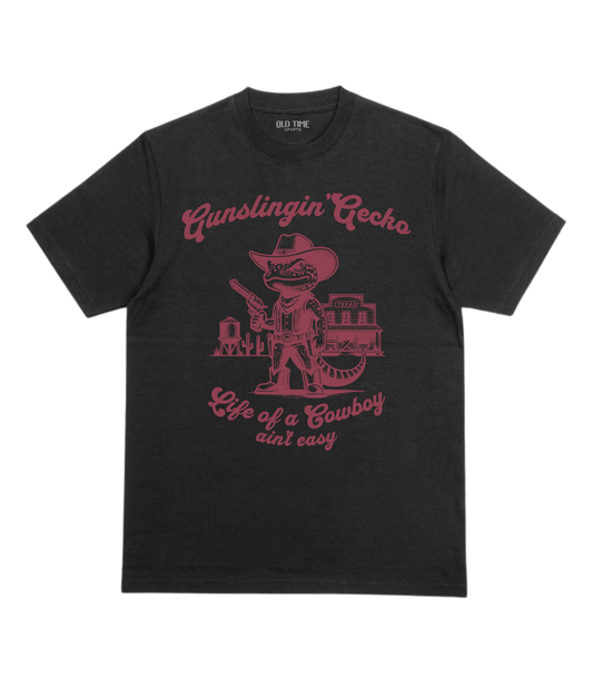 Gunslingin' Gecko T-Shirt - Old Time Sports