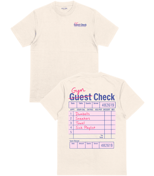 Gym Check T-Shirt - Old Time Sports
