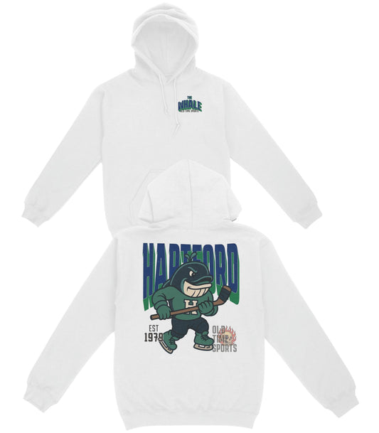 Hartford "The Whale" Hockey v1 Basic Hoodie