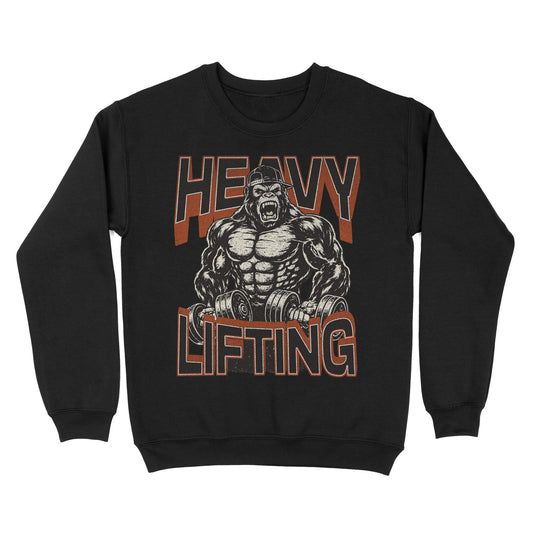 Heavy Lifting Basic Crewneck - Old Time Sports