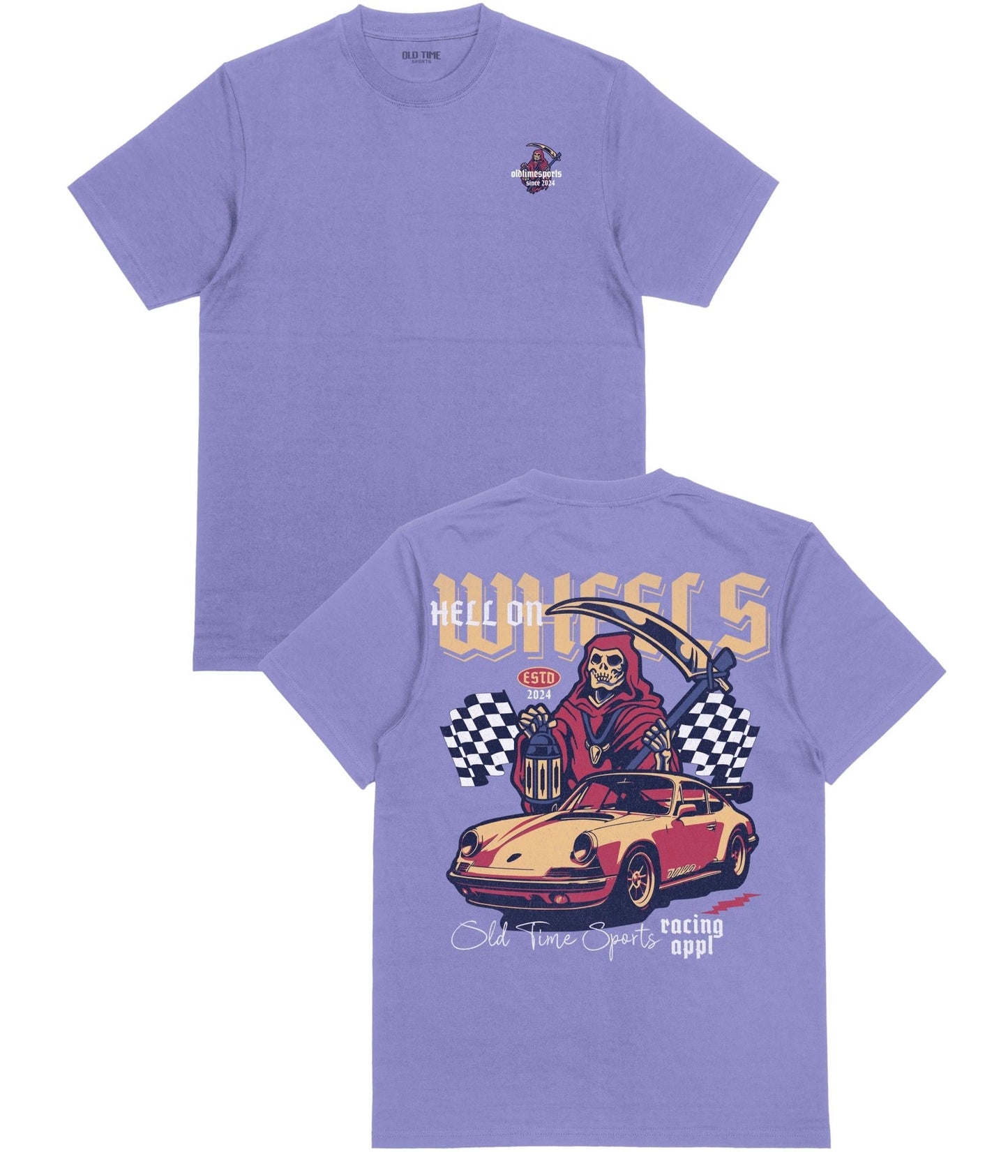 Hell on Wheels T-Shirt - Old Time Sports