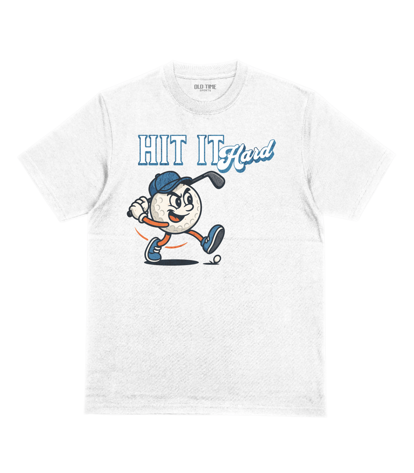 Hit It Hard T-Shirt - Old Time Sports