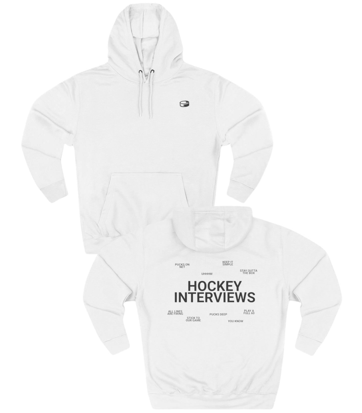 Hockey Interviews Hoodie - Old Time Sports