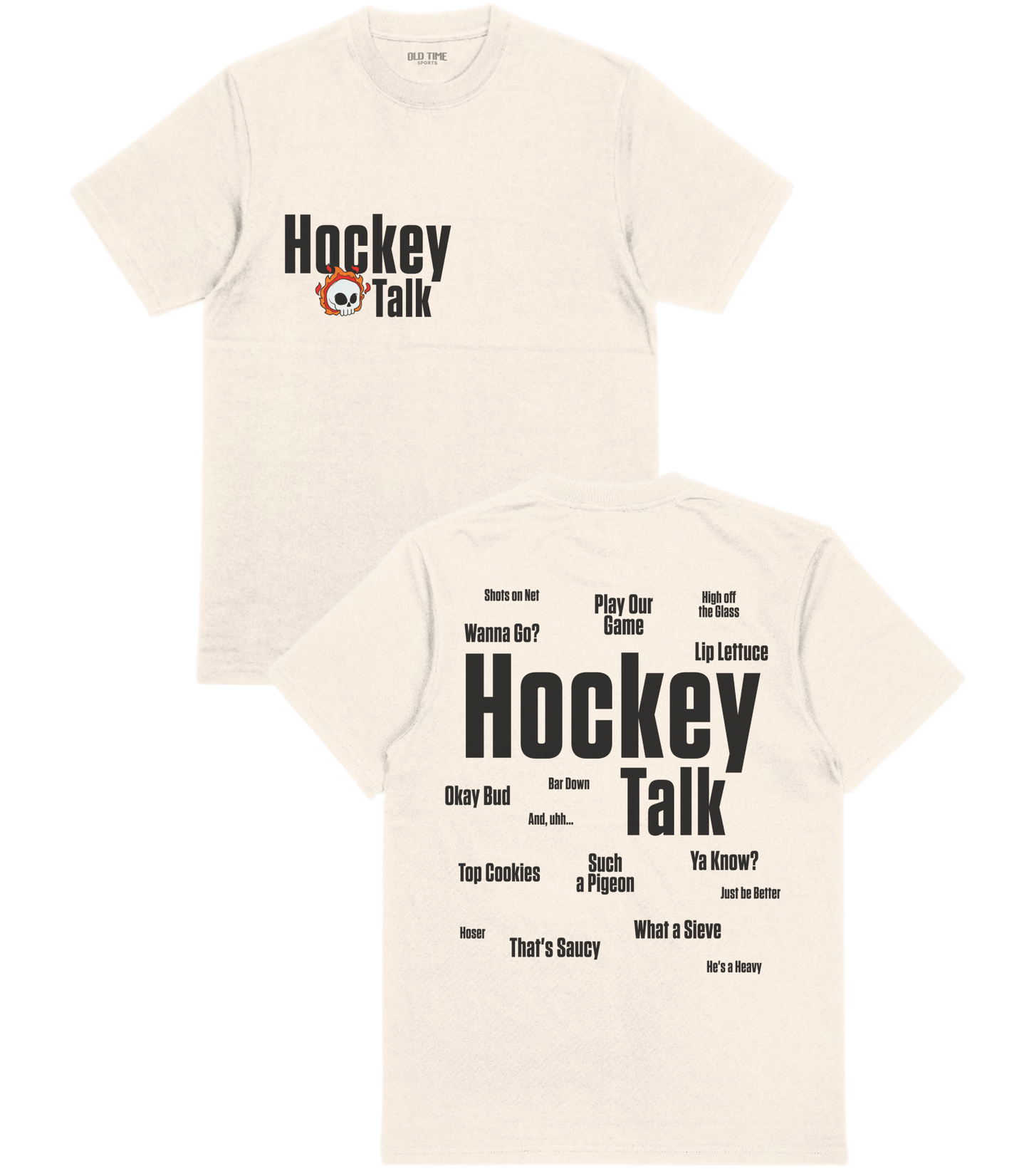 Hockey Talk T-Shirt - Old Time Sports