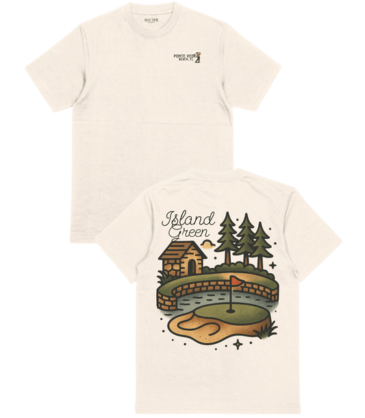 Island Green T-Shirt - Old Time Sports