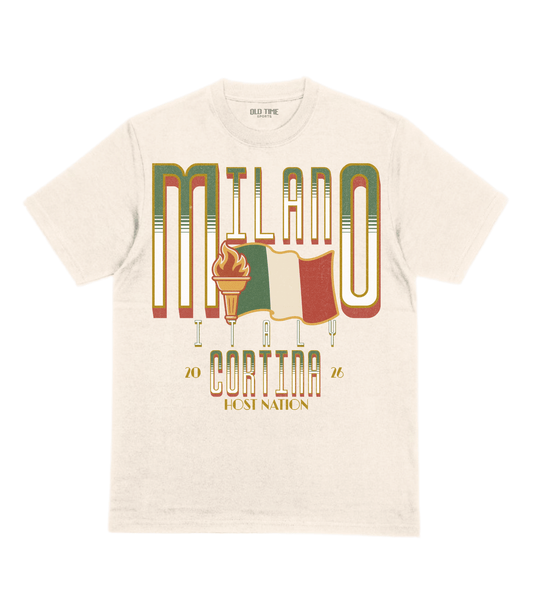 Italy 2026 Milano T-Shirt - Old Time Sports