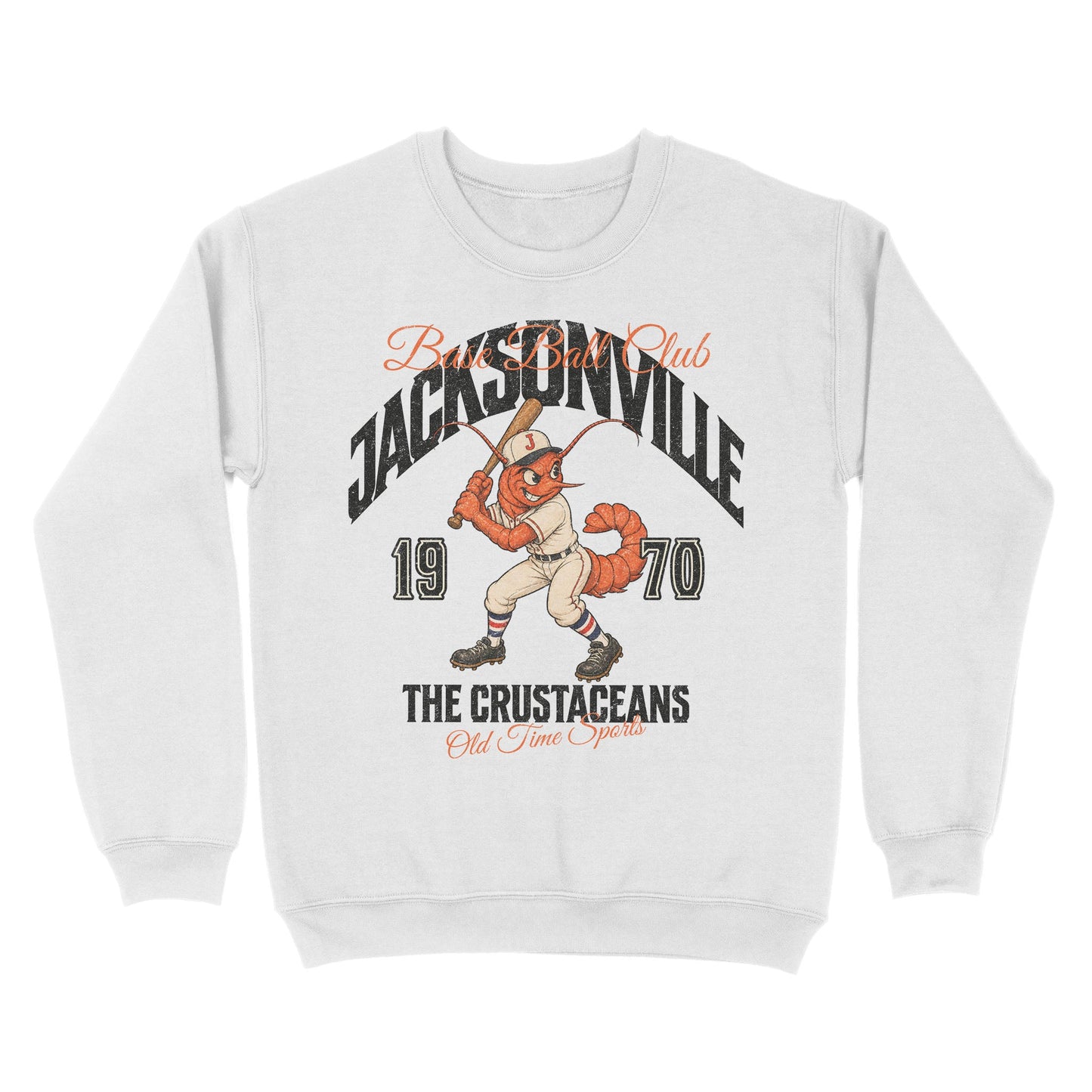 Jacksonville Base Ball Club Basic Crewneck - Old Time Sports