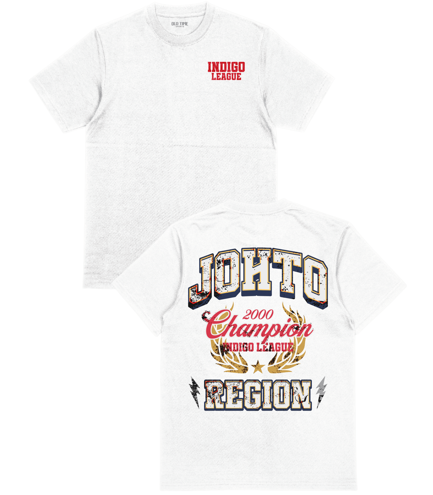 Johto Region T-Shirt - Old Time Sports