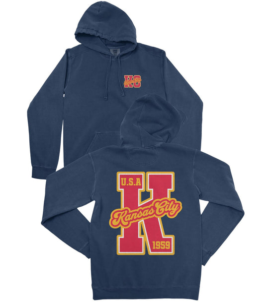 Kansas City Football Premium Hoodie