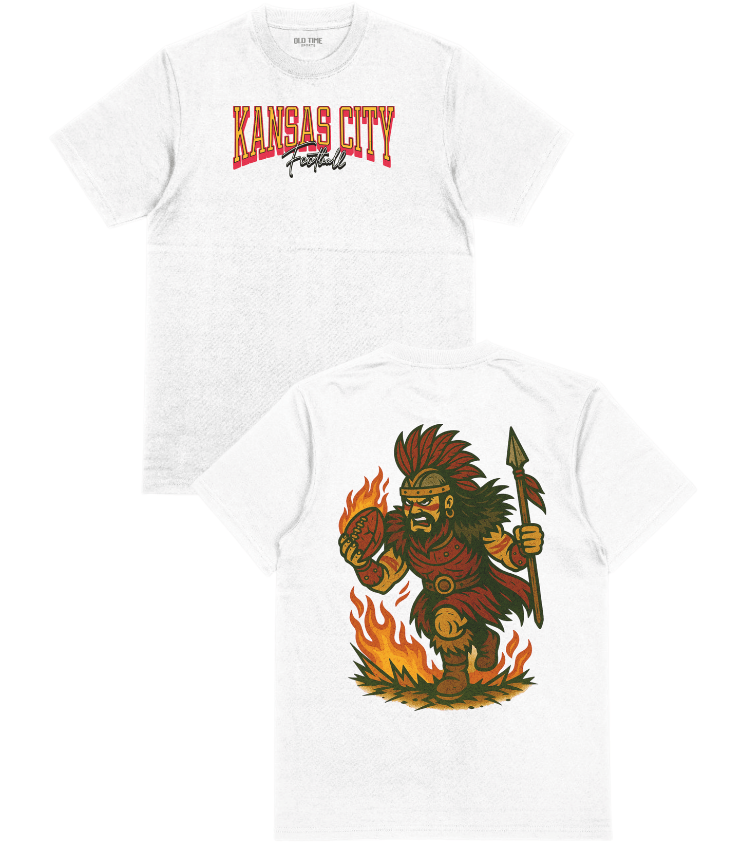 Kansas City Football T-Shirt - Old Time Sports