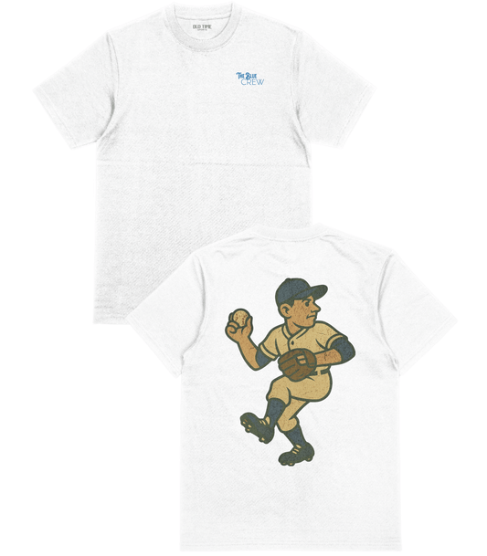 LA Blue Crew T-Shirt - Old Time Sports