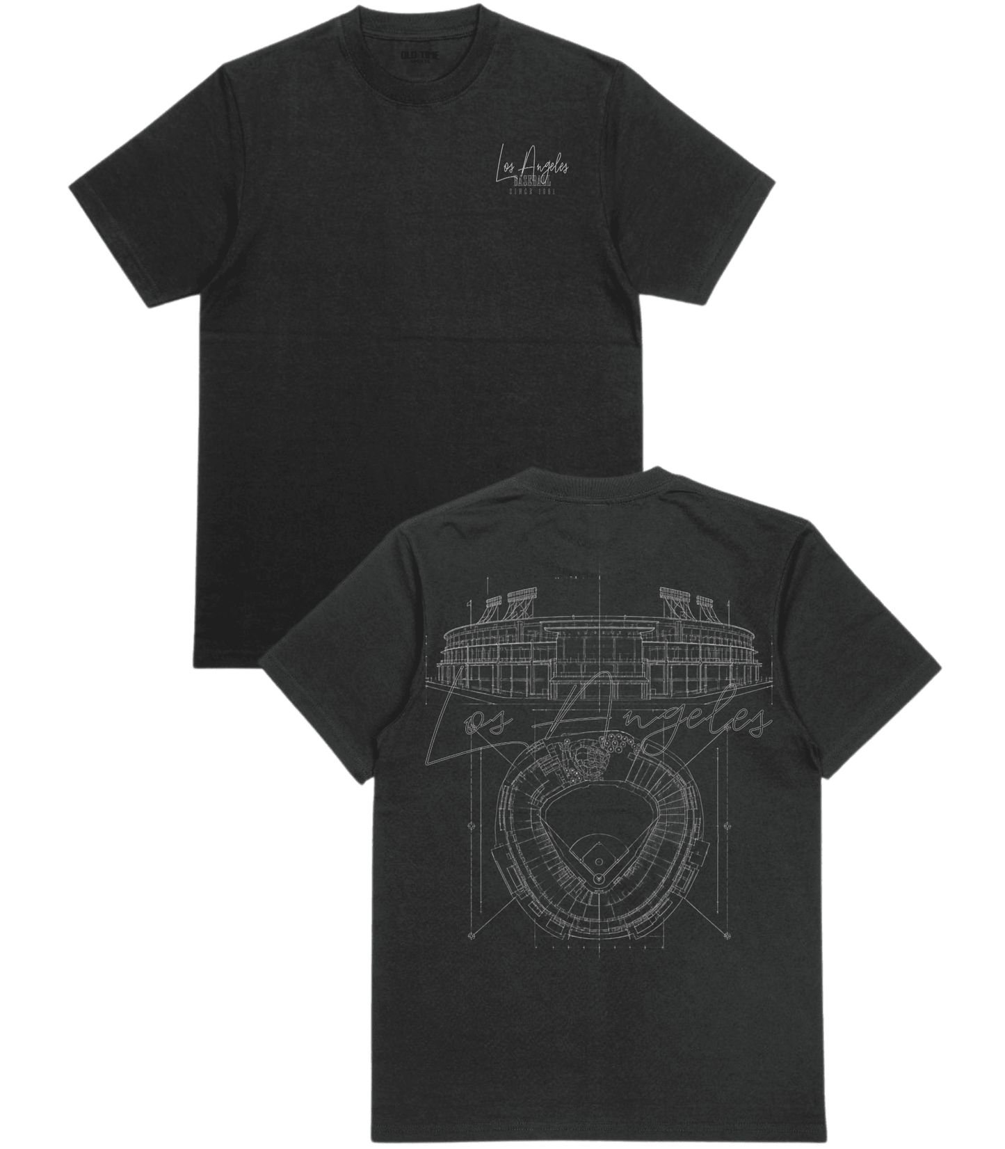 LA Blueprints T-Shirt - Old Time Sports
