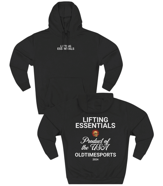 Lifting Essentials Hoodie - Old Time Sports