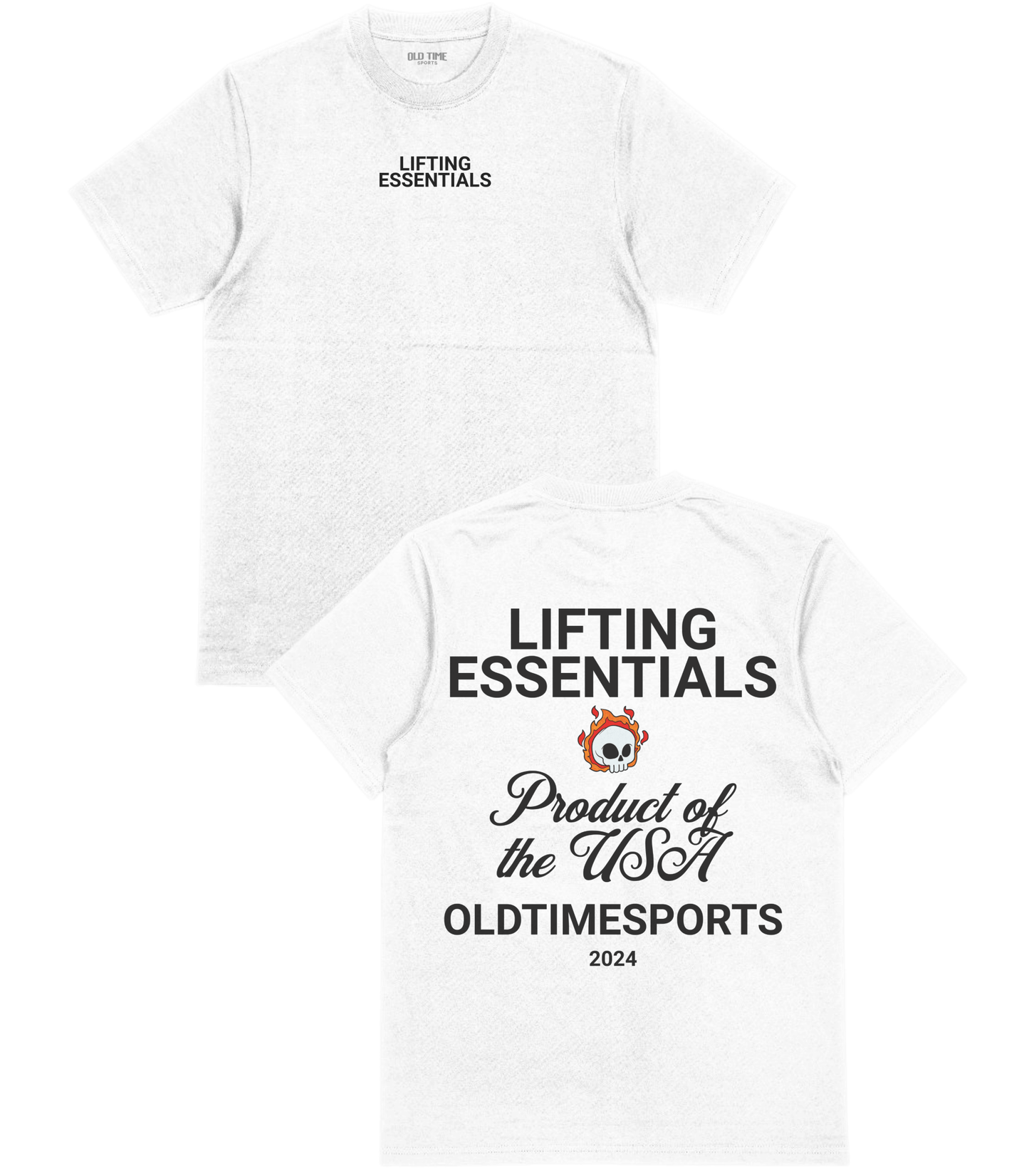 Lifting Essentials T-Shirt - Old Time Sports