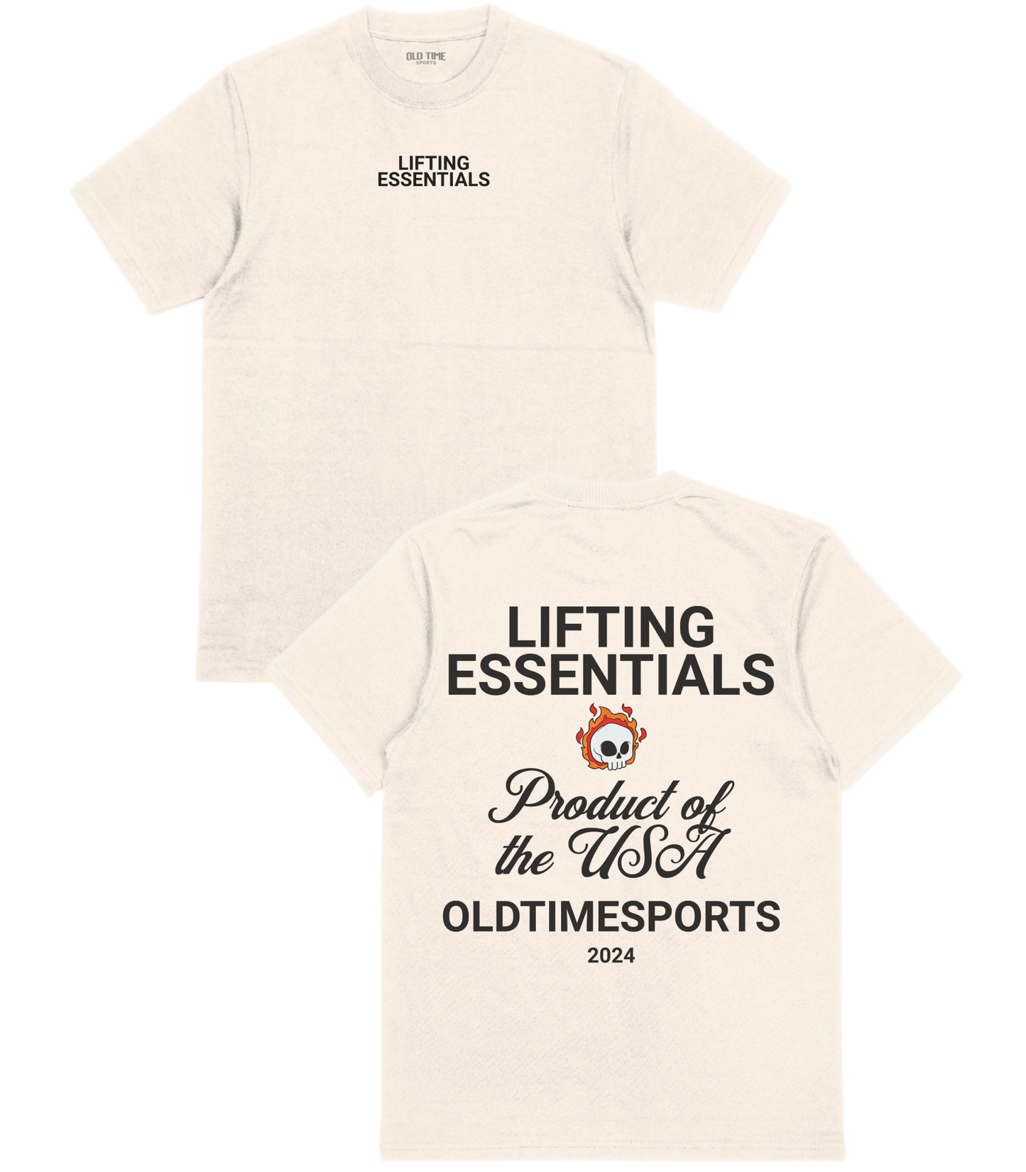 Lifting Essentials T-Shirt - Old Time Sports