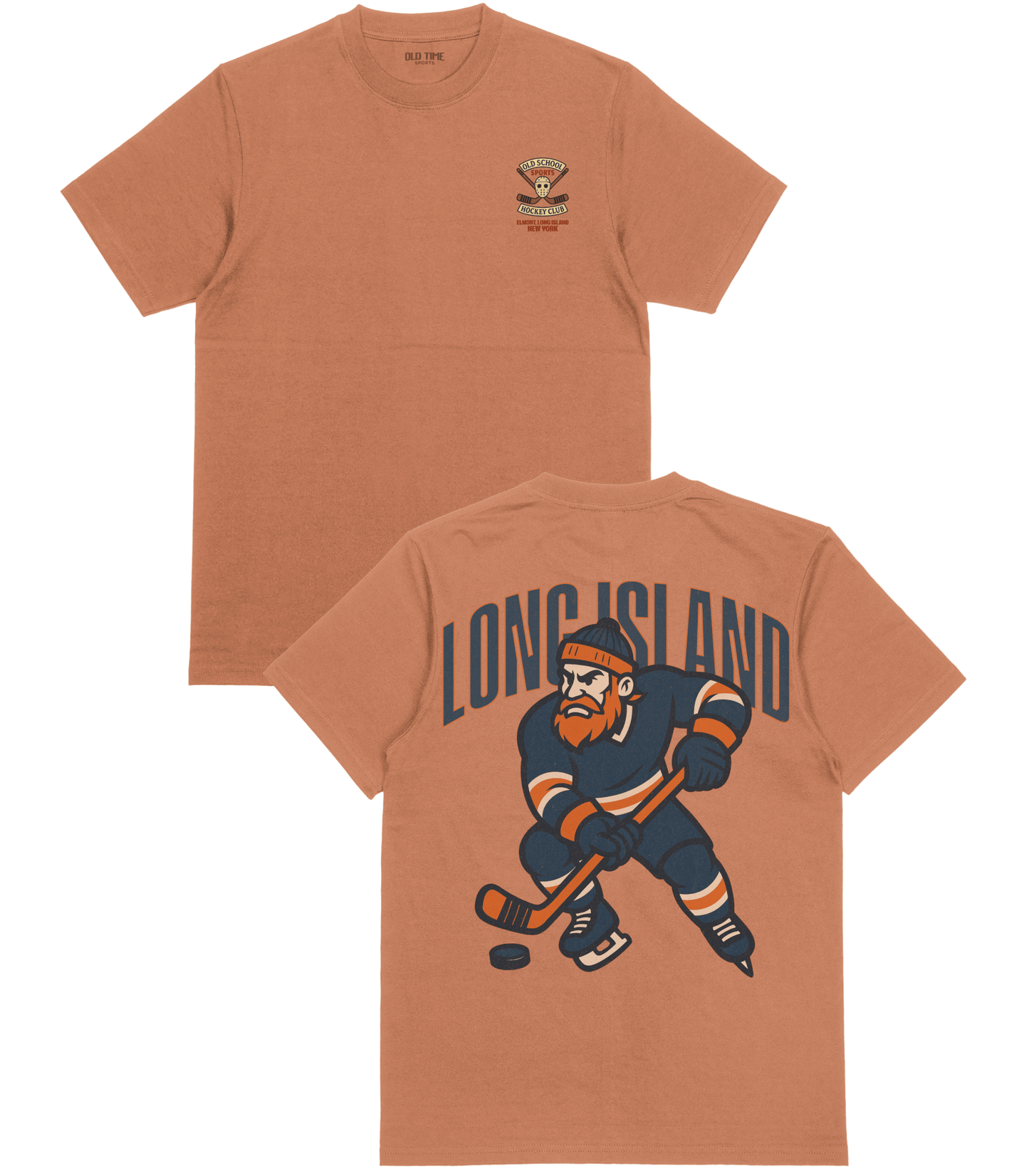 Long Island Hockey v1 T-Shirt - Old Time Sports