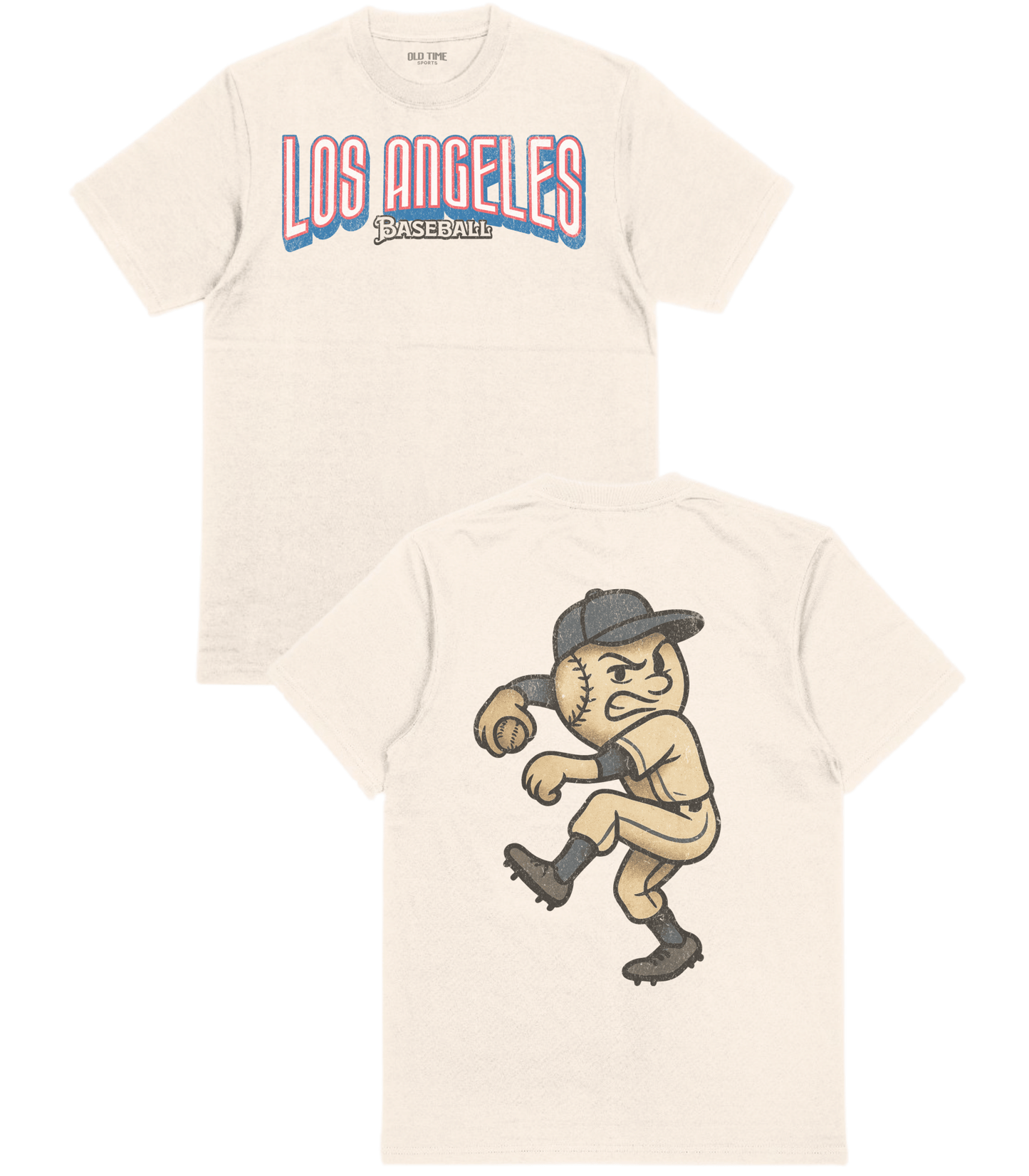 Los Angeles Baseball Team T-Shirt - Old Time Sports