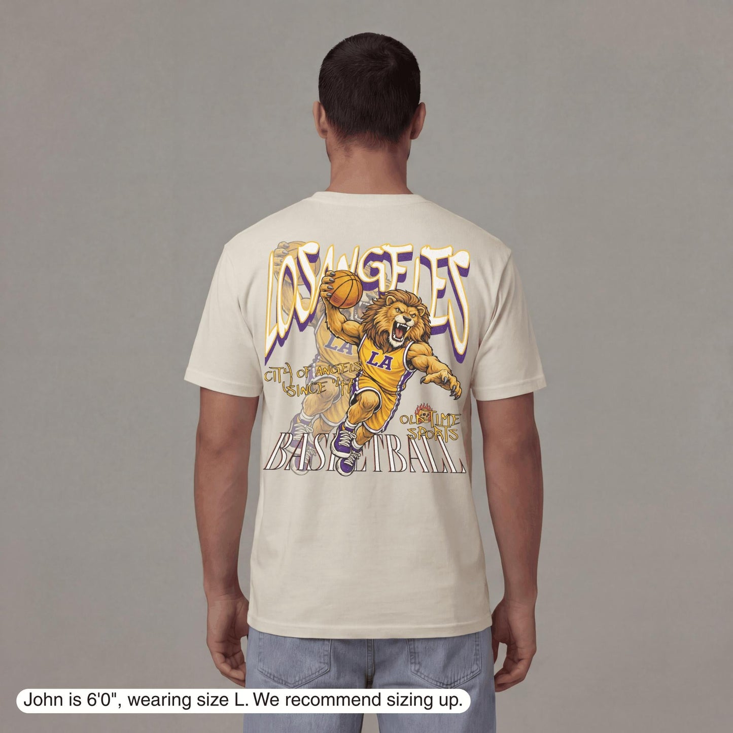 Los Angeles Dunkman T-Shirt - Old Time Sports