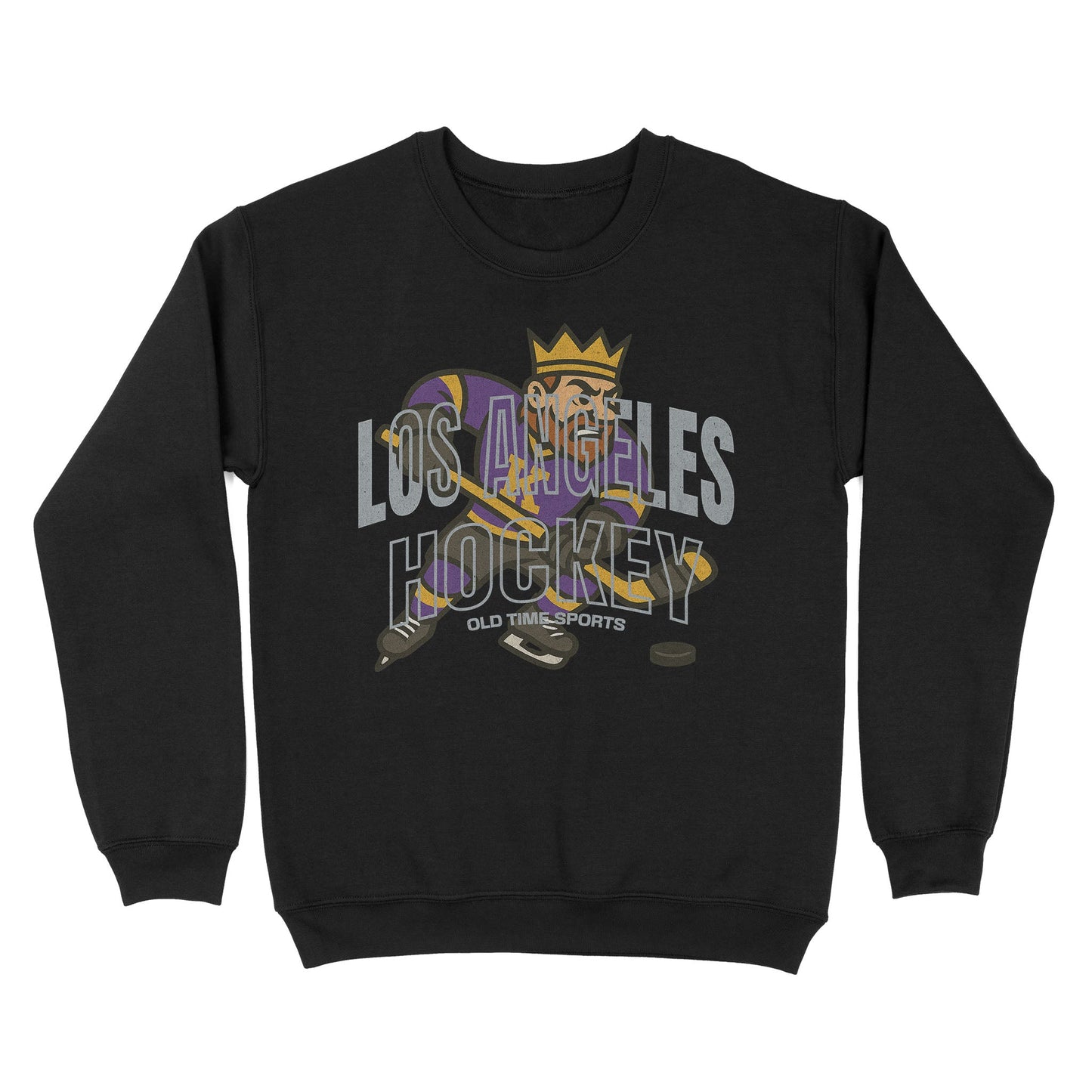 Los Angeles Hockey Basic Crewneck - Old Time Sports