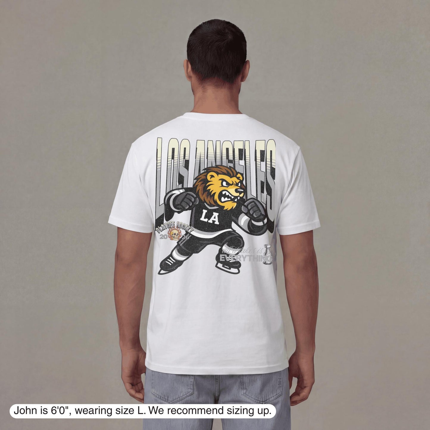 Los Angeles Playoff Hockey T-Shirt - Old Time Sports