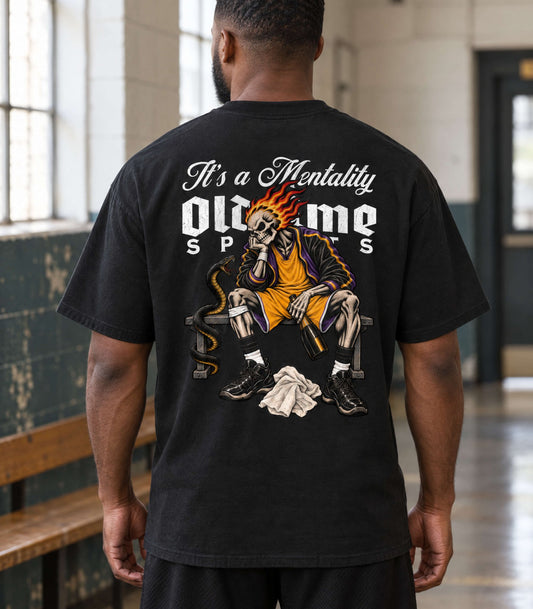 Mentality Heavyweight Tee - Old Time Sports