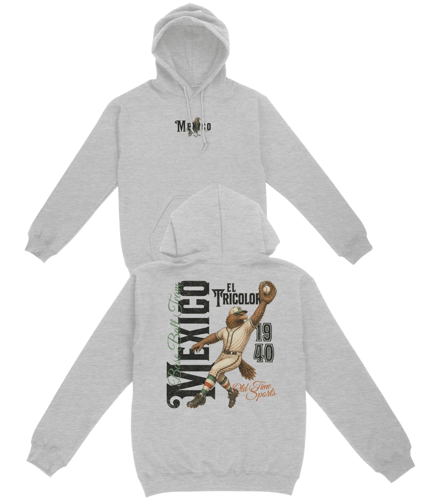 Mexico Base Ball Club Basic Hoodie - Old Time Sports