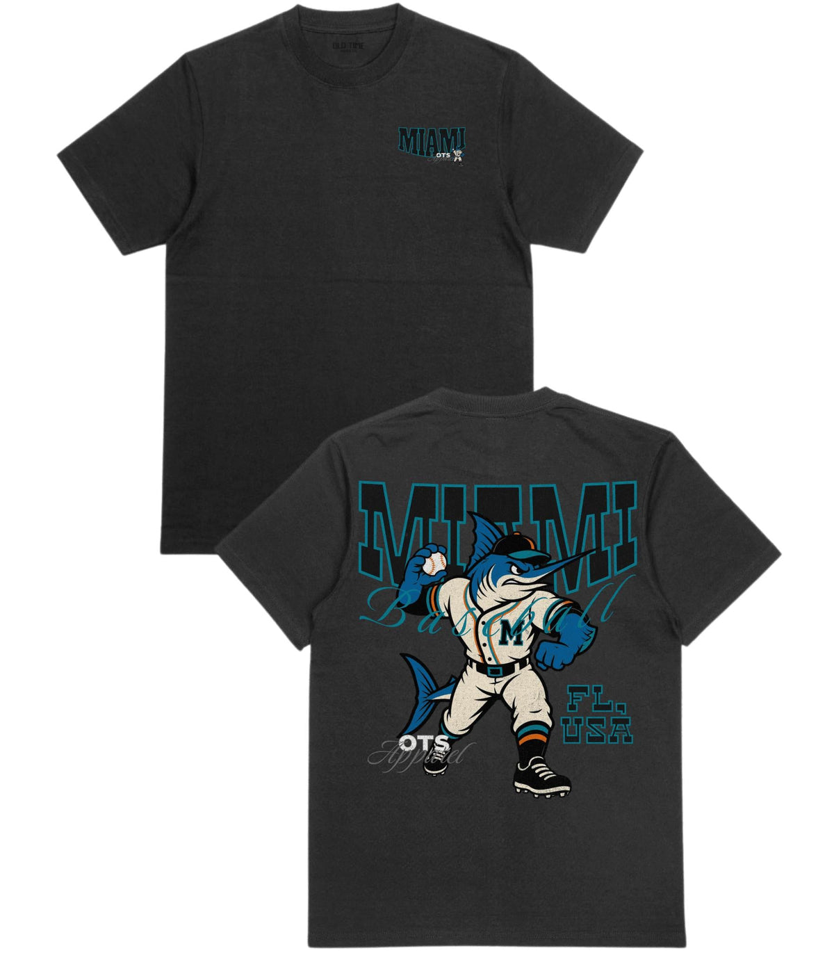 Miami Baseball Appl. T-Shirt - Old Time Sports