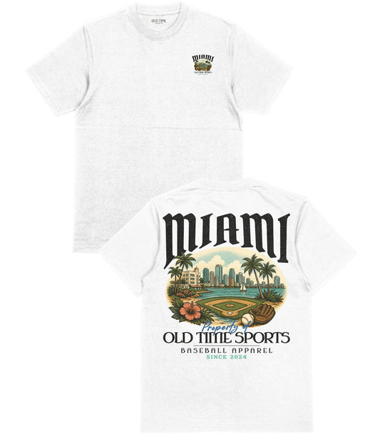 Miami Baseball T-Shirt - Old Time Sports