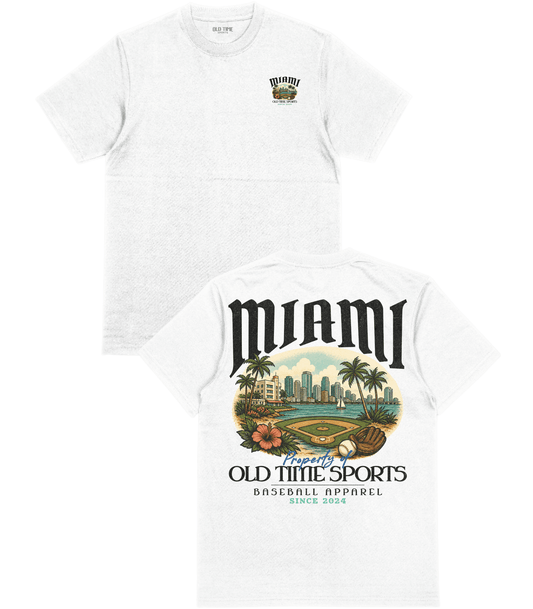 Miami Baseball T-Shirt - Old Time Sports