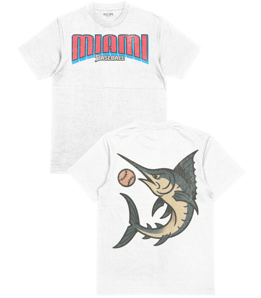 Miami Baseball Team T-Shirt - Old Time Sports