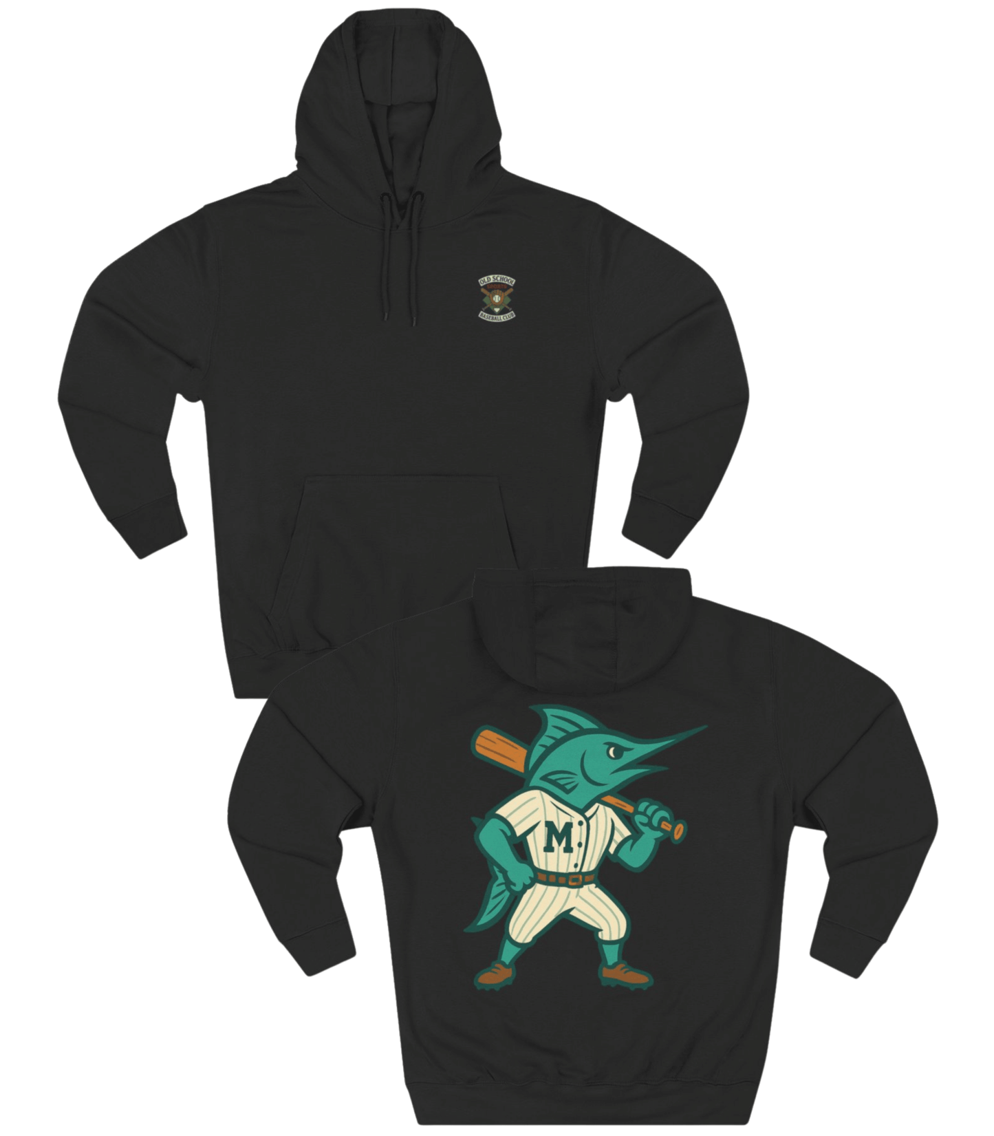 Miami Baseball v1 Hoodie - Old Time Sports