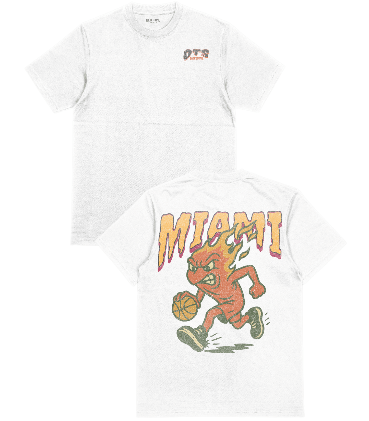 Miami Basketball T-Shirt - Old Time Sports