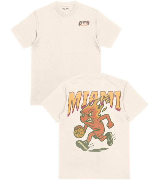 Miami Basketball T-Shirt - Old Time Sports