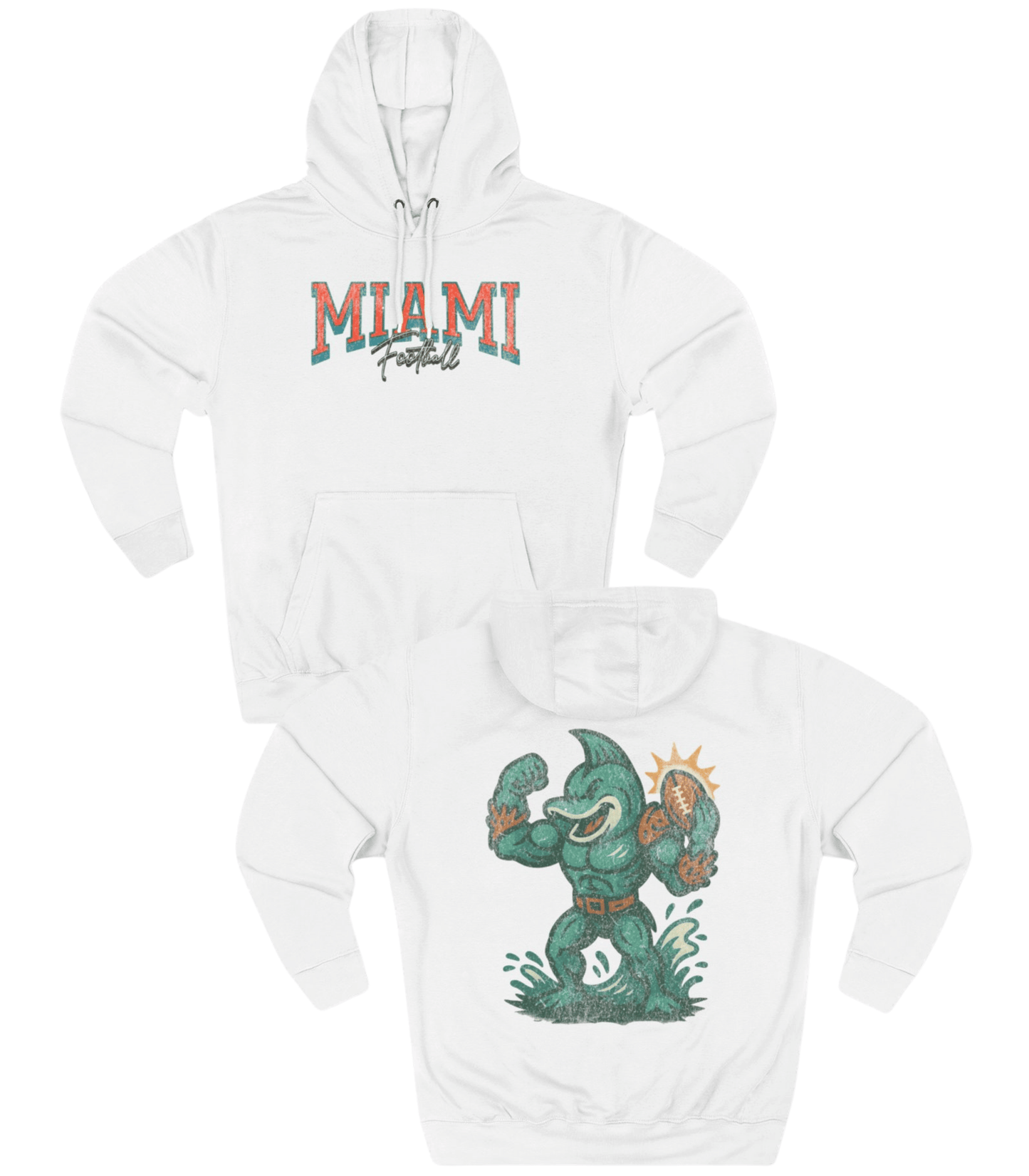 Miami Football Hoodie - Old Time Sports