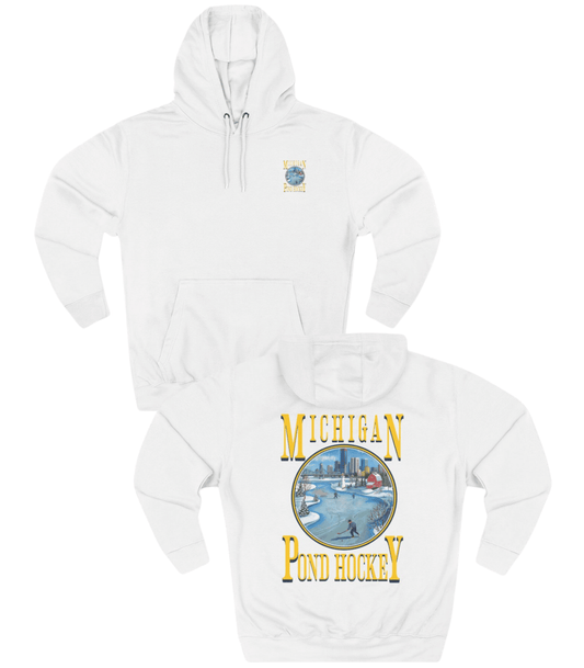 Michigan Pond Hockey Hoodie - Old Time Sports