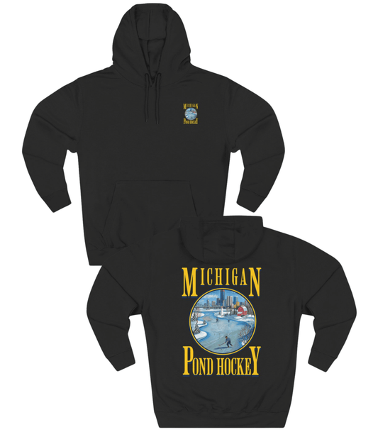 Michigan Pond Hockey Hoodie - Old Time Sports