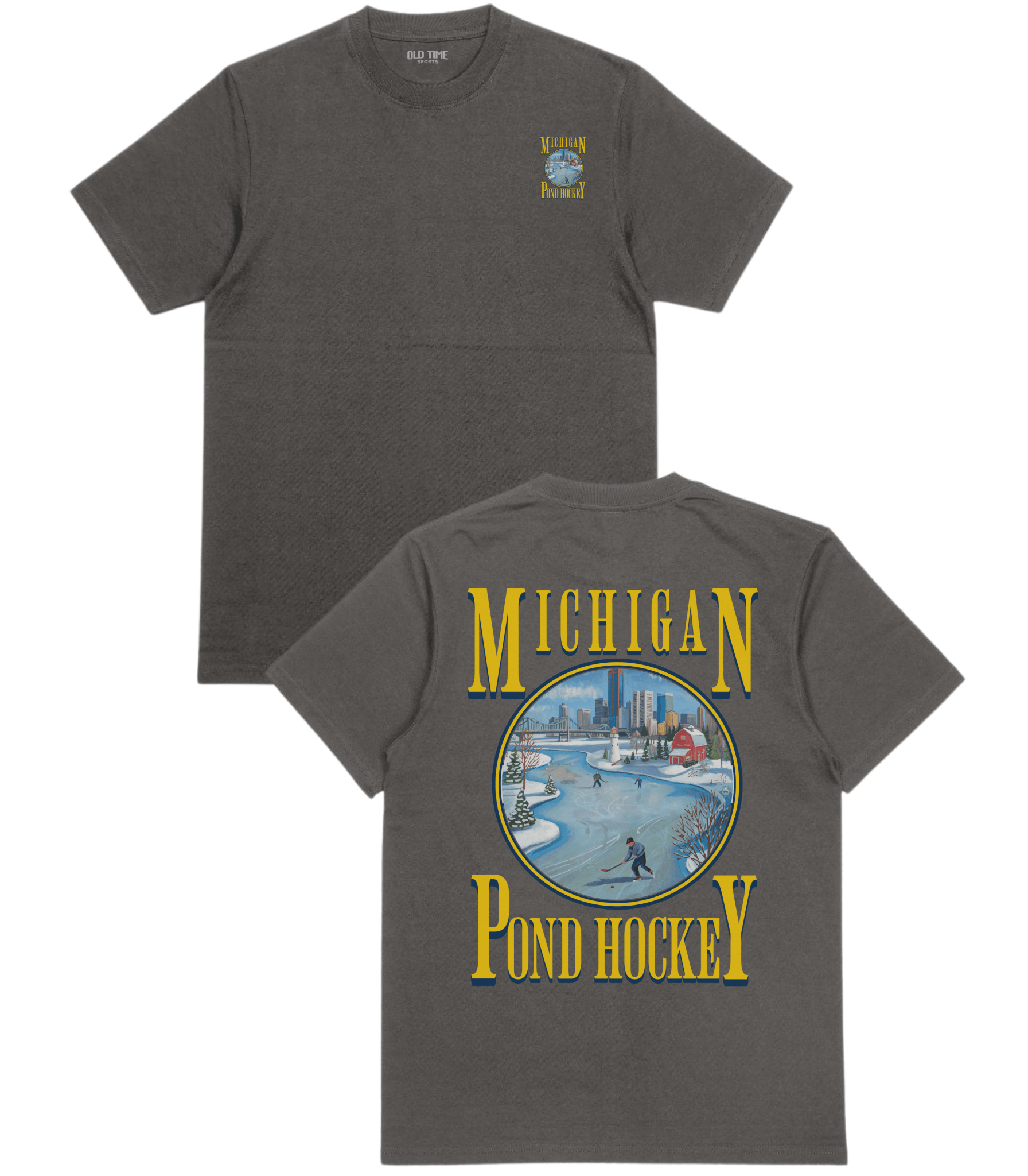 Michigan Pond Hockey T-Shirt - Old Time Sports