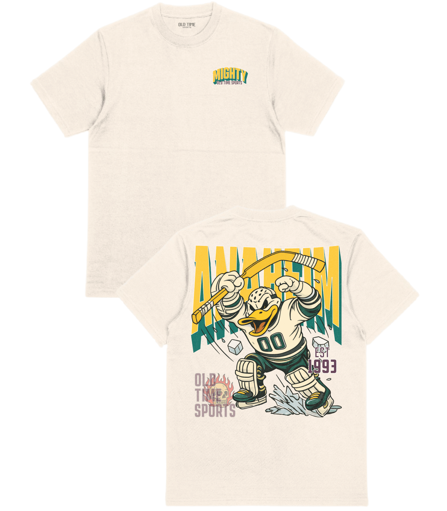 Mighty Anaheim Hockey T-Shirt - Old Time Sports