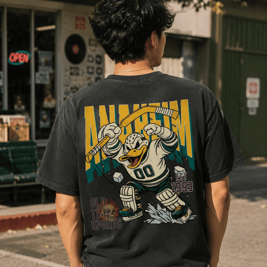 Mighty Anaheim Hockey T-Shirt - Old Time Sports
