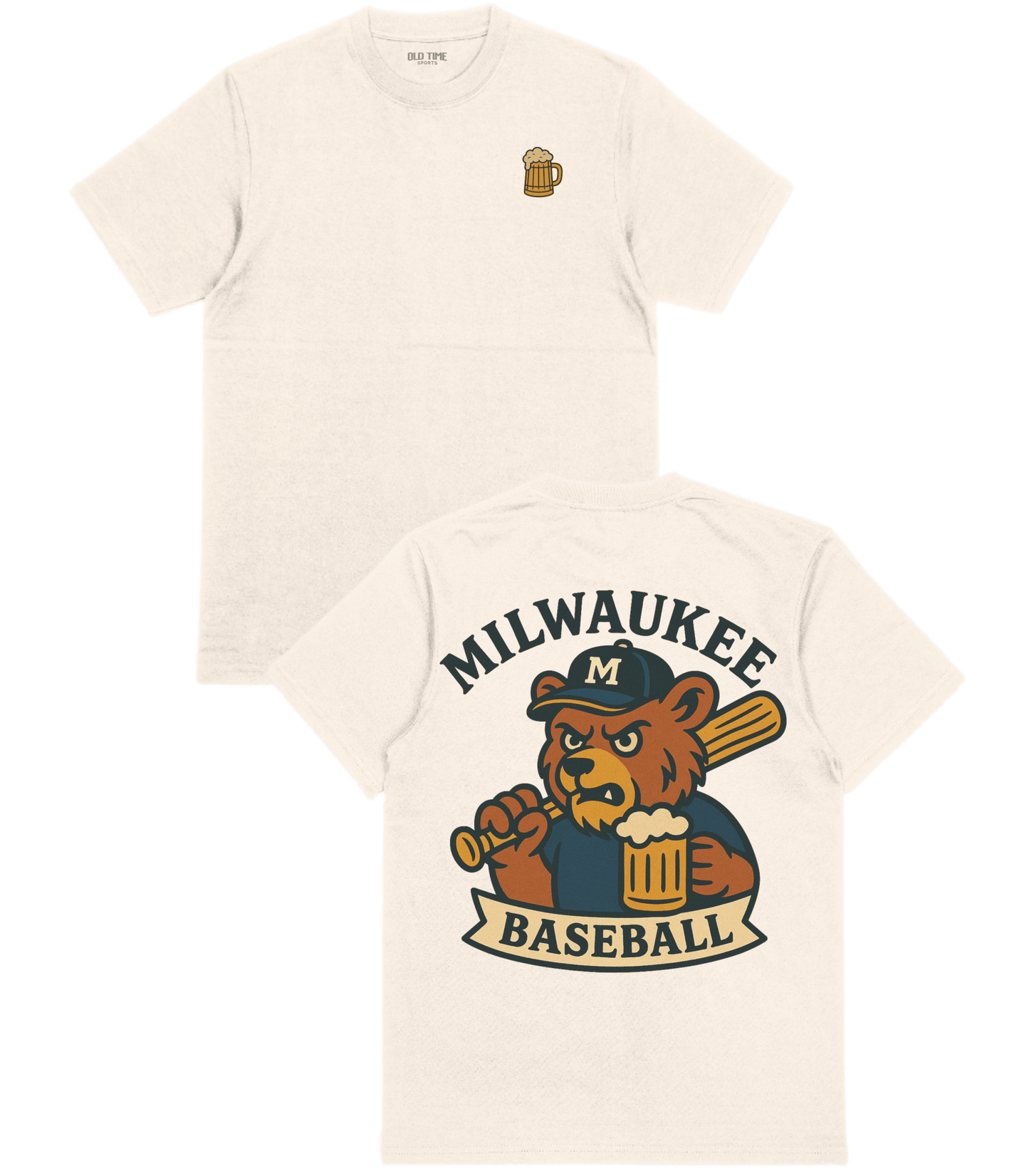MIL Baseball T-Shirt - Old Time Sports