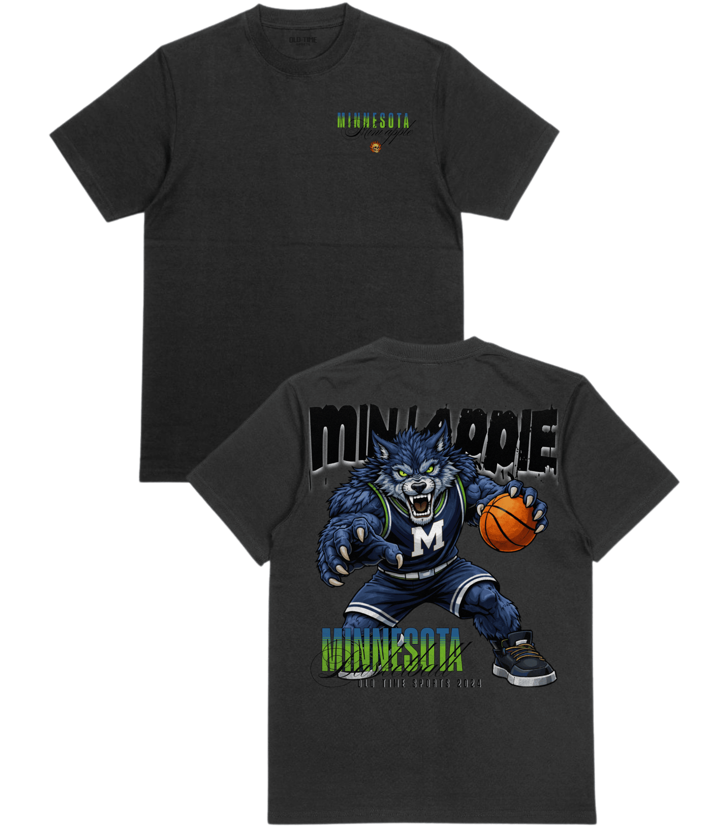 Mini Apple Basketball T-Shirt - Old Time Sports