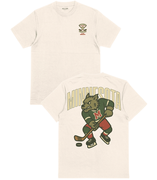 Minnesota Hockey v2 T-Shirt - Old Time Sports