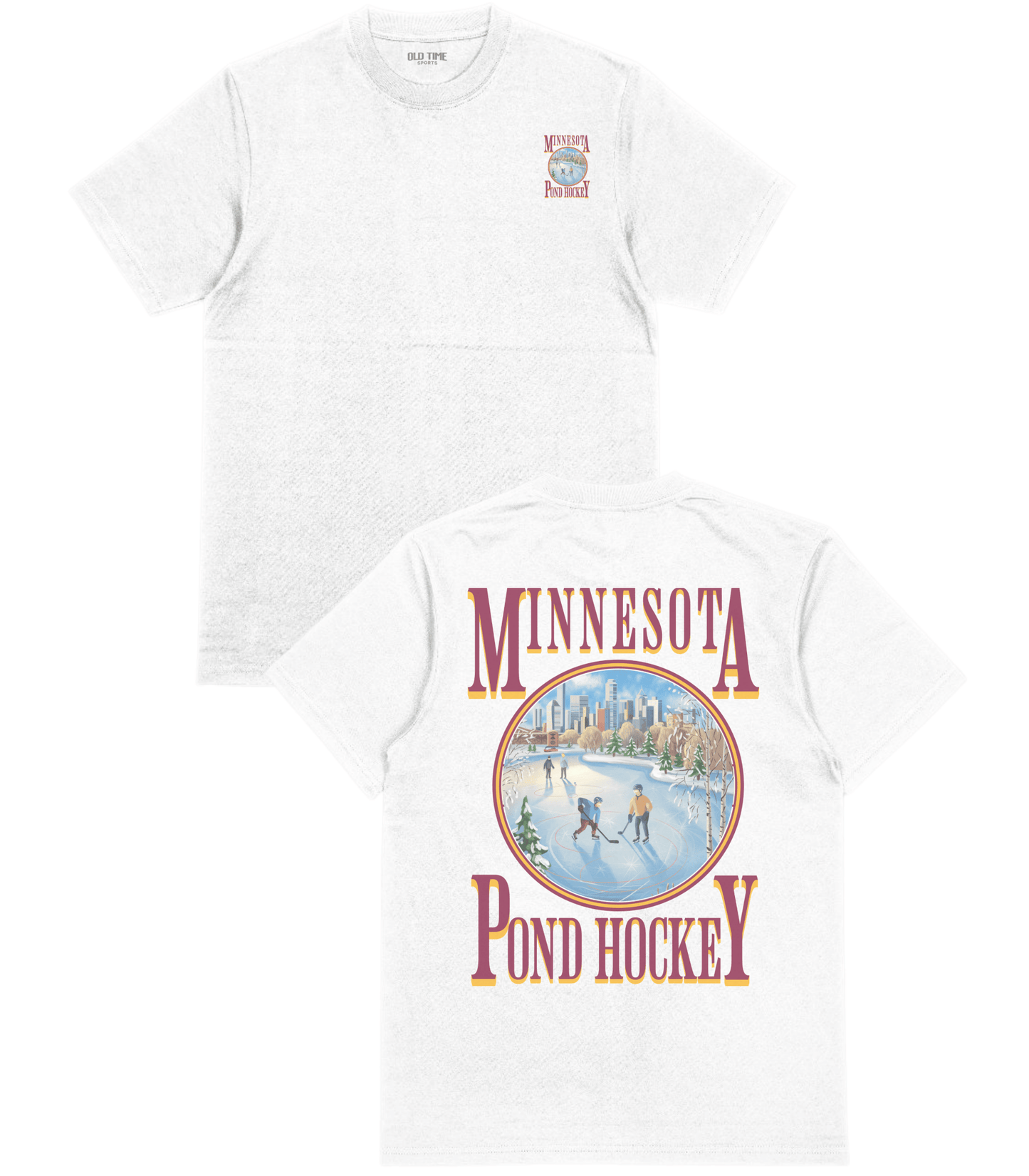 Minnesota Pond Hockey T-Shirt - Old Time Sports