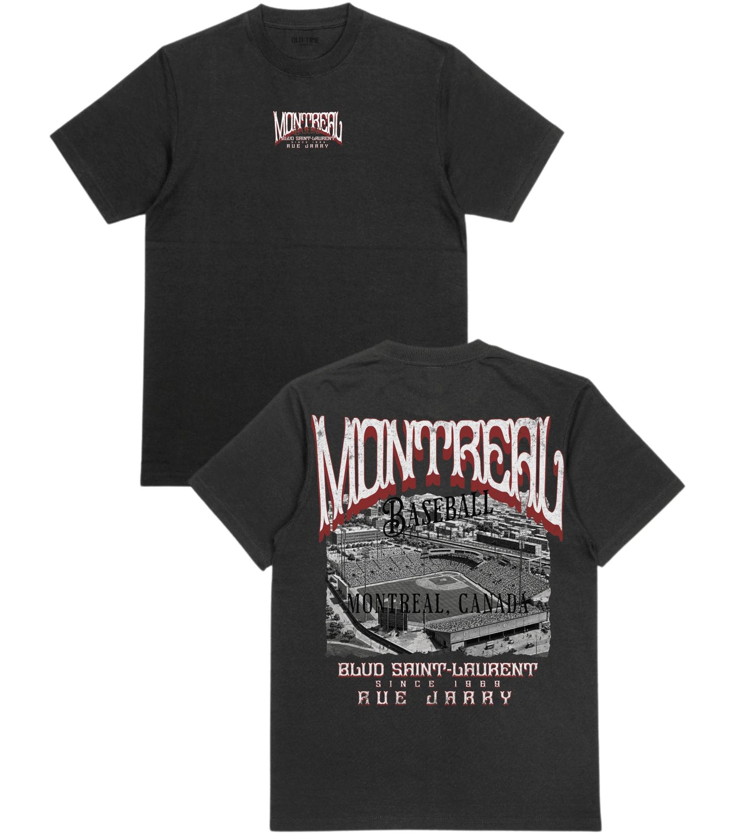 MON Baseball Poster T-Shirt - Old Time Sports