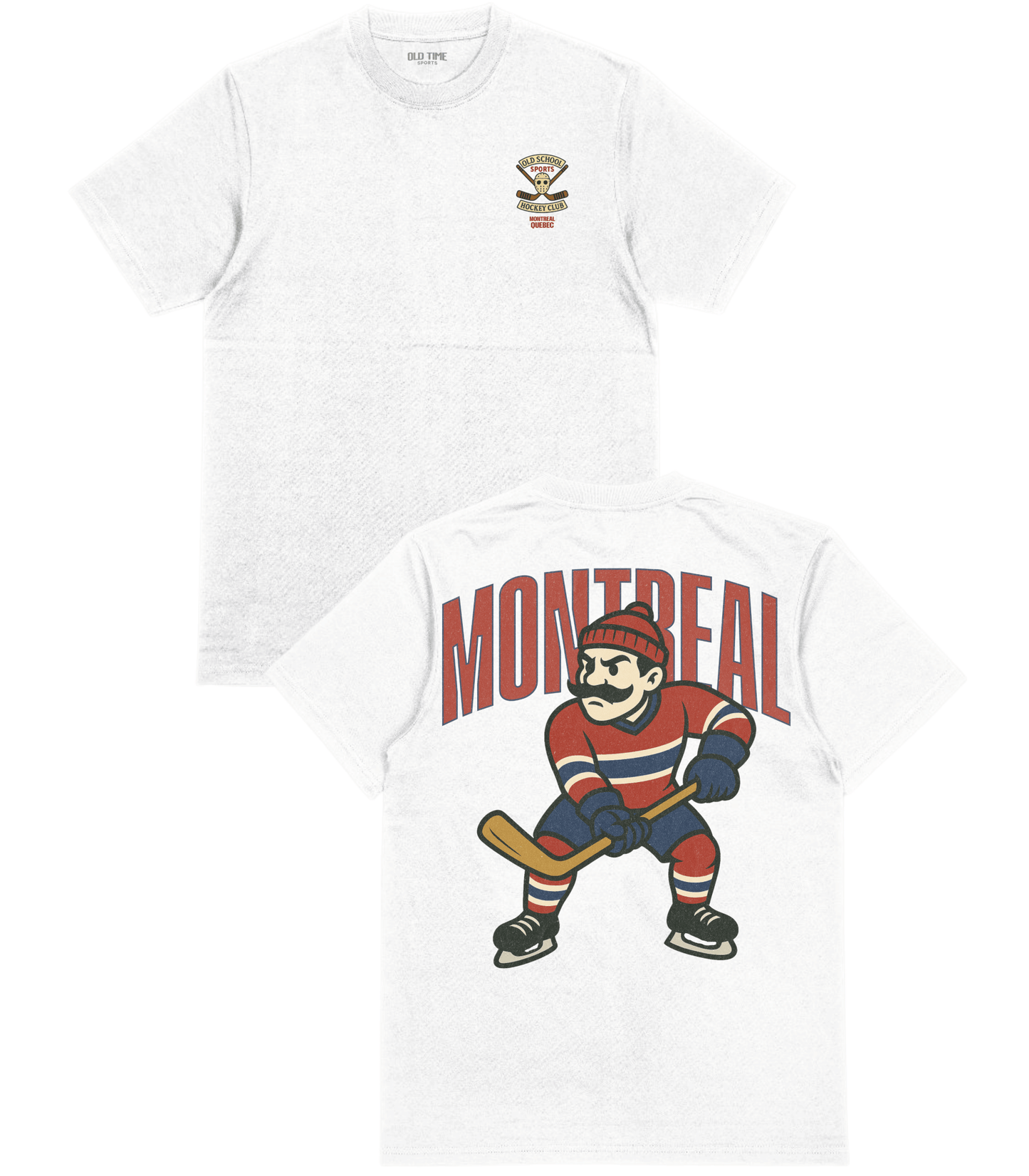 Montreal Hockey v1 T-Shirt - Old Time Sports