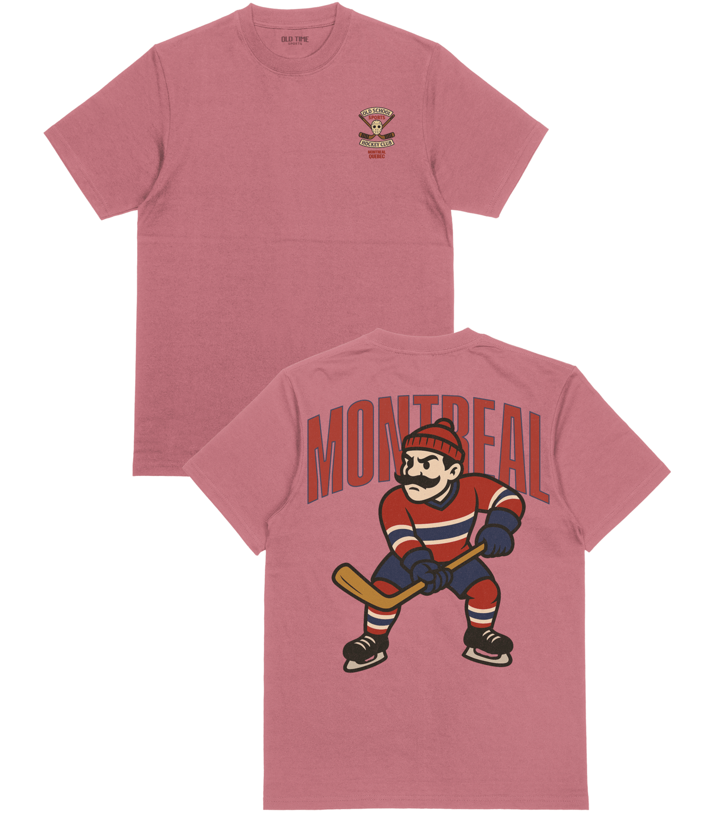 Montreal Hockey v1 T-Shirt - Old Time Sports