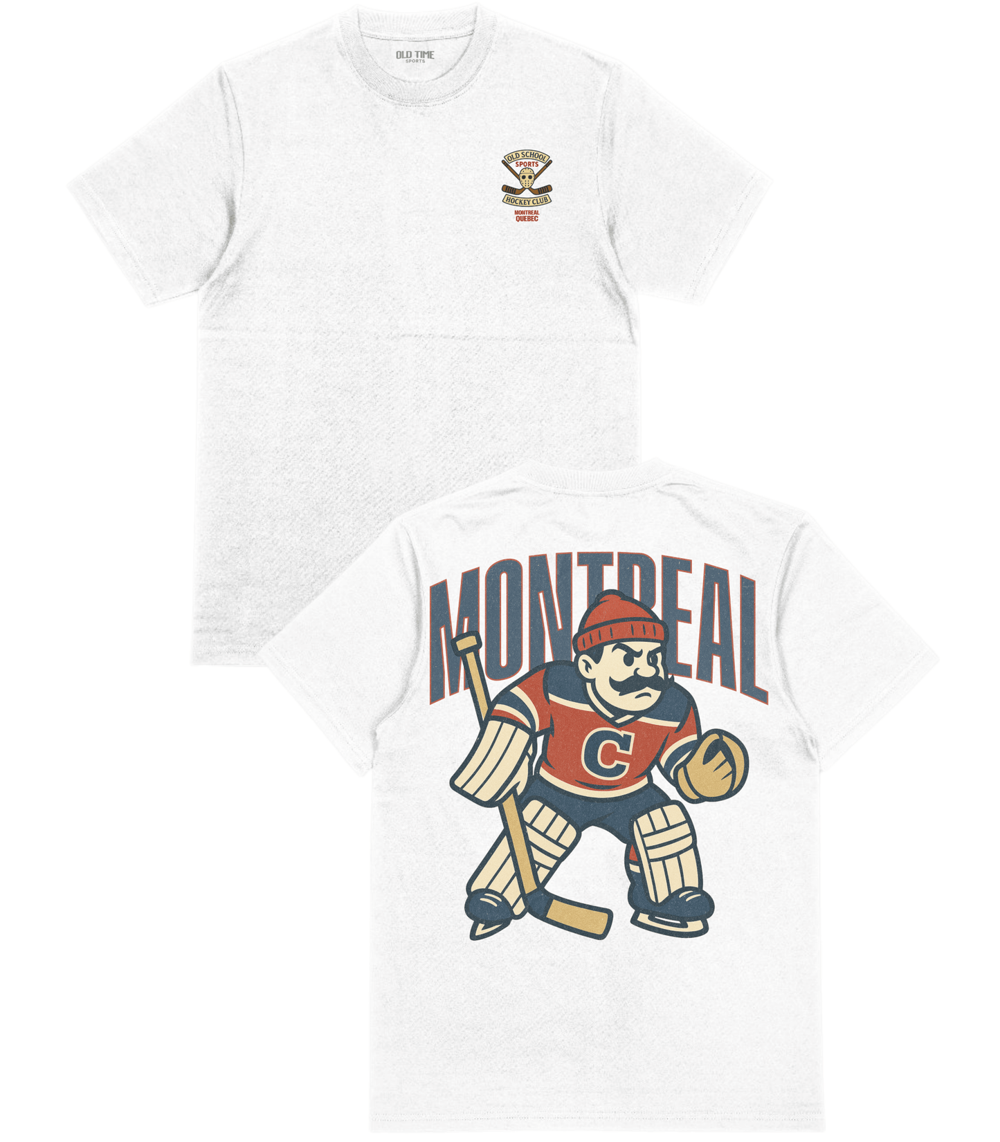Montreal Hockey v2 T-Shirt - Old Time Sports